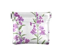 miaozhen Yukon Fireweed Beauty Flowers Cosmetic Bags for Purse Unique Travel Accessories for Men Women Travel monederos de mujer para monedas, Yukon fireweed beauty flowers, One Size