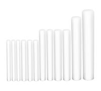 Miaozhun 12 Pcs Nylon Drift Punch Set, Non-marring Non-Sparking Nylon Rod, 15/64, 5/16, 25/64, 15/32, 19/32, 45/64 inches