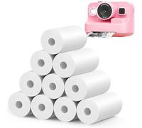 MIARALA 10 Rolls Instant Camera Refill Print Paper, Kidizoom HD Print Camera Paper Refill for Most Kids Instant Camera