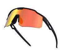 MIAROZ Cycling Sunglasses for Mens Women: UV400 Protection TR90 Frame Sports Glasses - Lightweight Visor Sunglasses for Golf Cricket Hiking