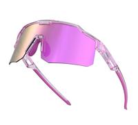 MIAROZ Wraparound Golf Sunglasses for Women: UV400 Protection TR90 Frame Sports Glasses - Lightweight Semi-rimless Visor Sunglasses for Cycling Running