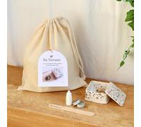 Miartisanat Jesmonite DIY Kit: Create your own jewellery box in Terrazzo Original Gift Idea I Includes all necessary tips and tricks (Terrazzo autumn)