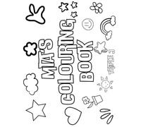 Mia's Colouring Book: Personalised with Your Name on Every Page