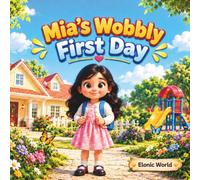 Mia's Wobbly First Day: A Story About First Day Nerves and Being Brave For Preschoolers, Rhyming Picture Book About Starting School, Making Friends and Building Confidence, Elonic World Big Steps