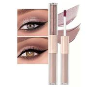 MiaSarah Liquid Eyeshadow Pink Matte Double Tip Glitter Eyeshadow Metallic Sticks Foundation Quick Dry Waterproof Long Life High