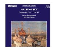 Miaskovsky: Symphonies Nos. 7 & 10 by Michael Halasz (2015-05-27)
