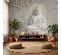 MIATCENRT 3D Wall Illusion East Embossed Wallpaper Wall Mural