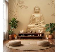 MIATCENRT Photo Wallpaper 250x175cm Large East Embossed Wallpaper Mural