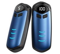 Miaton Electric Hand Warmers Rechargeable 2 Pack with Digital Display, 3000Mah*2 Portable Heater Battery Powered, Men Women Gifts for Chrismas, Outdoor Camping, Hunting