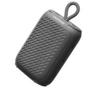 MIATONE GoSound Bluetooth 5.4 Speaker, Passive Radiator, Wireless Stereo Compatible, Portable, Lightweight, 7.4 oz (210 g), Up to 12 Hours Playtime, IPX6 Waterproof, Compatible with PC (Carbon Black)