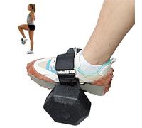 Miawtro 2 Pcs Tibialis Muscle Trainer, Dumbbell Ankle Straps, Adjustable Lifting Straps Dumbbell Attachment Hip Flexor Lift, Leg Trainer for Foot Relaxation, Leg Pain Relief, Strength Training