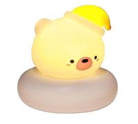 Miawtro Bear Night Light, Cute Animal Night Light Kids With Three Levels Of Brightness Touch Dimming, Usb Rechargeable Night Lights Kids Stuff, Suitable For Toddler Bedroom Sleep Aid Lamp