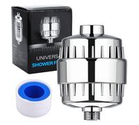 Miawtro Shower Filter, 20-Stage Filtered Shower Head, Filtered Shower Head for Hard Water Filter Removes Chlorine, Heavy Metals and Other Sediments, Vitamin C Water Softener Reduces Dry Itchy Skin