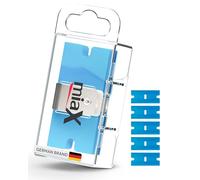 miaX Plastic Replacement Blades for Scrapers in a Convenient Dispenser Box - Gentle Cleaning for Delicate Surfaces - Compatible with The miaX Multi-Purpose Scraper
