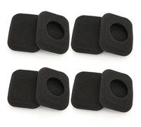 Miayaya Square Foam Ear Pad Covers Compatible for Bang & Olufsen B&O Beoplay Form 2 Headset Bluetooth Headphone Replacement Sponge Earpads Cushion Soft Leatherette Earcushions Breathable 8PCS