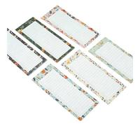 Miayical Magnetic Notepad for Fridge,Magnetic Notepads,Grocery List Magnet Pad for Fridge,To Do List Pad for to Do Lists,Shopping,Locker,Filing Cabinet,50 Sheets per Notepads (300Sheets)