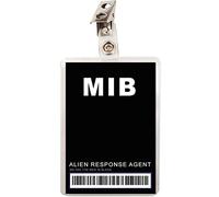 MIB Men in Black ID Badge Cosplay Costume Name Tag Halloween