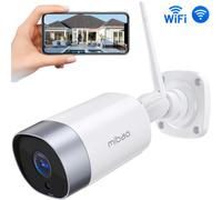 MIBAO 1080P Outdoor WiFi Security Camera - IP66, 65ft Night Vision, Motion Detection, 2.4GHz WiFi, Two-Way Audio, Remote App Viewing