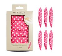 MIBELLA BEAUTY & CO Overnight Hair Rollers Without Heat Pack of 6 - Heatless Hair Curler for Easy Curls Without Heat During Sleep - Easy to Use, Gentle on Hair