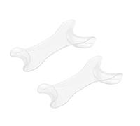 MIBICIRI 2 Pcs Dental Cheek Retractor Mouth Opener, Autoclavable Double-Sided Dental Cheek Lip Retractors for Photography