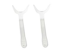 MIBICIRI 2 Pcs Dental Photography Retractors,Clear Orthodontic Lip Retractor (Large)