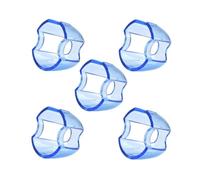 MIBICIRI 5 Pcs Dental Mouth Opener, Plastic Lip Cheek Retractor, Cheek Expander for Posterior Teeth (Blue)