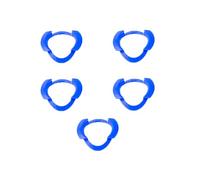 MIBICIRI 5Pcs Dental Mouth Opener Intraoral Cheek Lip Retractor O-Shape Cheek Expander Autoclavable Teeth Whitening Dental Accessories(Blue)