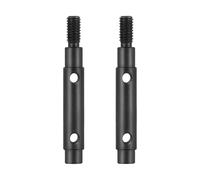 MIBIDAO Steel Extended 5mm 10mm Portal Stub Axle Drive Gear Shaft Compatible With Ascent 1 18 RC Crawler Car Upgrade Parts Universal Fit(Stock Size)