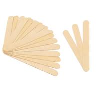 Mibly 100 Pcs Jumbo Large 5.9 Inch Wax sticks for Waxing | Lollipop Craft Sticks Wooden Wax Sticks for Hair Removal on All Body Parts | Lolly Multi Purpose Popsicle Sticks