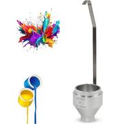 MiBoce Paint Viscosity Cup, DIN Immersion Viscosity Cup, with Cup Volume 100±1ml, Flow Nozzle Diameter 4/6mm, for Test Viscosity of Inks & Coatings & Paints