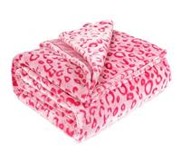 MIBOI Warm Blanket Pink Soft Lightweight Blanket Soft Throw Blankets for Bed