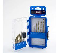 Mibro 358471BLUE Titanium Nitride Coated Tap and Drill Bit Set, 13-Piece