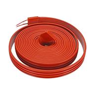 MIBSH Pipe House Self-regulating Low Temperature Heat Cable, 80W/160W/240W/400W, Snow Melting Heating Tape for Drain Water Pipe Freeze Protection Soil Electronics (Color : 240W)