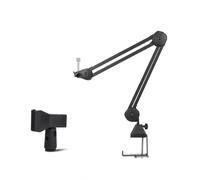 Mic Arm Foldable Low Profile Mic Arm, Maximum Load 2kg Suspension Boom, Desktop Boom Microphone Stand With Universal Clip For Streaming Recording Podcast Game 360° Mic Stand (Size : Short)
