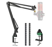 Mic Arm - Microphone Boom Arm Stand Compatible with Most Mic, HyperX QuadCast Boom Arm, Blue Yeti Stand, Blue Snowball Mic Stand, Adjustable Microphone Arm by YOUSHARES