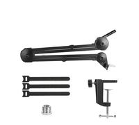 mic arm parts, Microphone Boom Arm Stand Professional Heavy Duty Broadcast Holder, Compatible For Blue Yeti Bracket HyperX QuadCast S,for singing(Length 35cm)