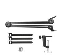mic arm parts, Microphone Boom Arm Stand Professional Heavy Duty Broadcast Holder, Compatible For Blue Yeti Bracket HyperX QuadCast S,for singing(Length 50cm)