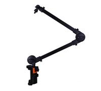 mic arm parts, Microphone Support Spring-Free Cantilever Holder Foldable Stand Live Broadcast Desktop Long Arm Bracket,for singing
