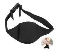 Mic Belt for Fitness Instructor,Adjustable Microphone Waist Pouch,Neoprene Microphone Holder Bag Waist Band,Wireless Mic Pack Belt with Quick Release Buckle for Theatre Speakers Stage Teacher Running