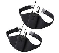 Mic Belt - Microphone Belt with Innovative Rubber Band Lock - Improved Adjustability Comfortability Durability For Fitness Instructors, Fitness Class,Public Speaking,Theatre,Pilates Teachers,Spin Yoga