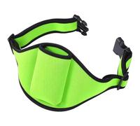 Mic Belt with Anti Dropping Strap, Microphone Carrier Pouch Adjustable Sweat Absorbent Belt Waistband Bag for Vertical Mic Speaker Theatre