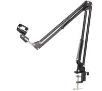 Mic Boom Arm for Hyperx Quadcast, Adjustable Microphone Arm Stand Compatible with Hyperx Quadcast S for Gaming, Streaming, Recording
