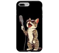 Mic Cat Outfit for Karaoke Night Case for iPhone 7 Plus/8 Plus