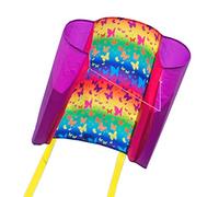 MIC CIM single line kite for children - Beach Kite - 29x18,5 inches - incl. 40m kite line and tails - from the age of 3 up … (Butterfly)