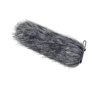 Mic Furry Windscreen Microphone Cover Wind Screen Wind Shield for Indoor Outdoor, 24CM