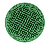 Mic Grille Replacement, Noise Reduction Rustproof Mesh Microphone Grille Head for SM58S (Green)