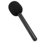 Mic Handle Adapter with Foam, Interview Microphone Handle Adapter for Mic 1/2, for Rode 2, for Hollyland Lark M1 C1 150, for Synco G1, for Movo, etc