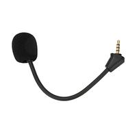 Mic Replacement for Gaming Headset, for Hyper X Cloud II Wireless, Cloud Core, Cloud Pro Silver Cloudx, Detachable Game Microphone, Noise Reduction, 3.5mm Plug