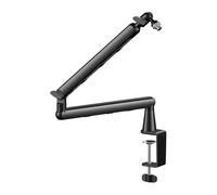 mic stand, Professional Recording Studio Metal Thin Microphone Arm With Cable Management Stand,parts(Standard Version)