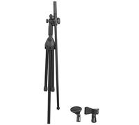 mic standTripod Boom Microphone microphone standStand Multifunctional Adjustable Black Metal Floor Standing for Performancerecording microphones & accessoriesmic boom arm